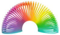 MOSES Regenbogen-Spirale Herz Stern Spirale