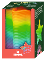 MOSES Regenbogen-Spirale Herz Stern Spirale