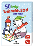 MOSES 50 lustige Weihnachtsrätsel ohne Worte - 50...