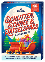 MOSES Schlitten, Schnee & Rätselspaß
