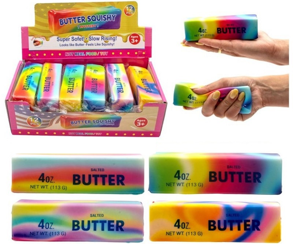 TRITON-X 13cm Bunte Squishy Butter - Slow Rise
