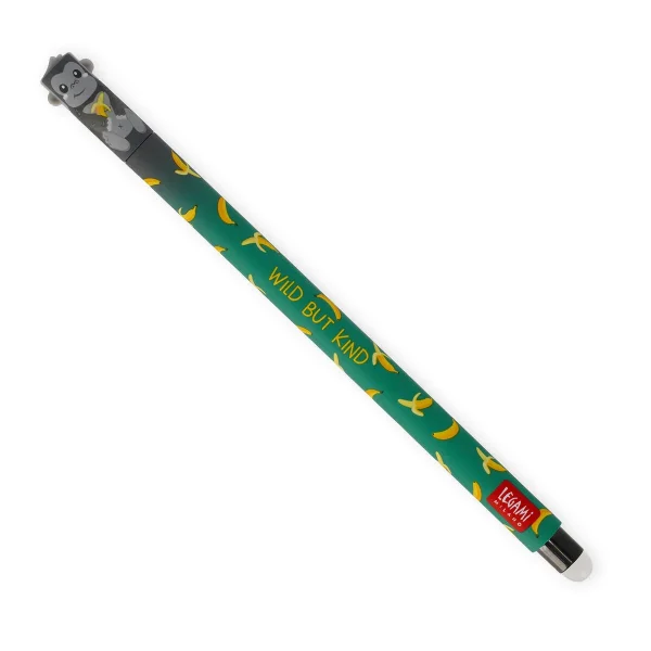 LEGAMI löschbarer Gelstift GORILLA - Tinte schwarz - Erasable Pen