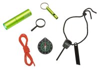 MOSES Survival-Kit - Kompass, Taschenlampe, Feuerstarter,...