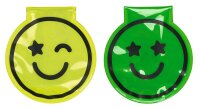 MOSES Magnet-Clips mit LED Smile – 2er-Set - vers. Farben