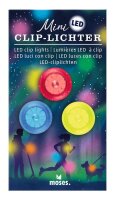 MOSES LED-Clip-Licht - 3er-Set - vers. Farben