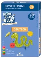 MOSES Klick Klack Klug Karten - Deutsch - ab 7 Jahren