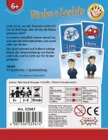 AMIGO Kartenspiel Rinks & Lechts ab 6 Jahren