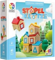 SMART GAMES Stapel Klötze – Logikspiel mit 48...
