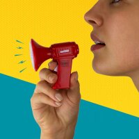 LEGAMI Mini-Megafon mit Stimmwechsler - Multi Voice Changer