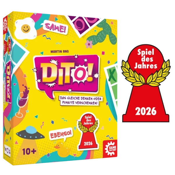 GAME FACTORY DITO! – Spiel des Jahres 2026