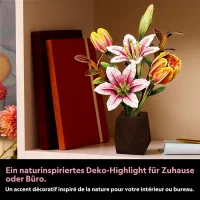 CubicFun 3D Puzzle Pflanzentopf Tulpe & Lilie – 103 Teile