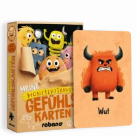RABANO 50 Gefühlskarten für Kinder - Monster
