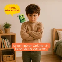 RABANO 50 Gefühlskarten für Kinder - Monster