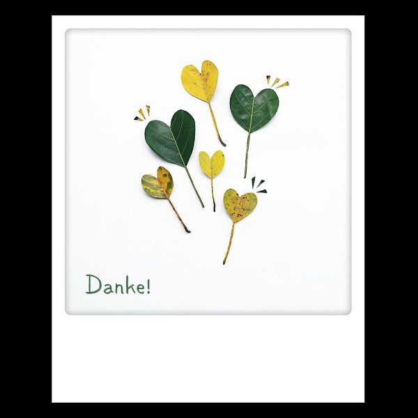 Pickmotion Photo-Postkarte Danke