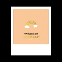 Pickmotion Kleine Postkarte Willkommen Baby
